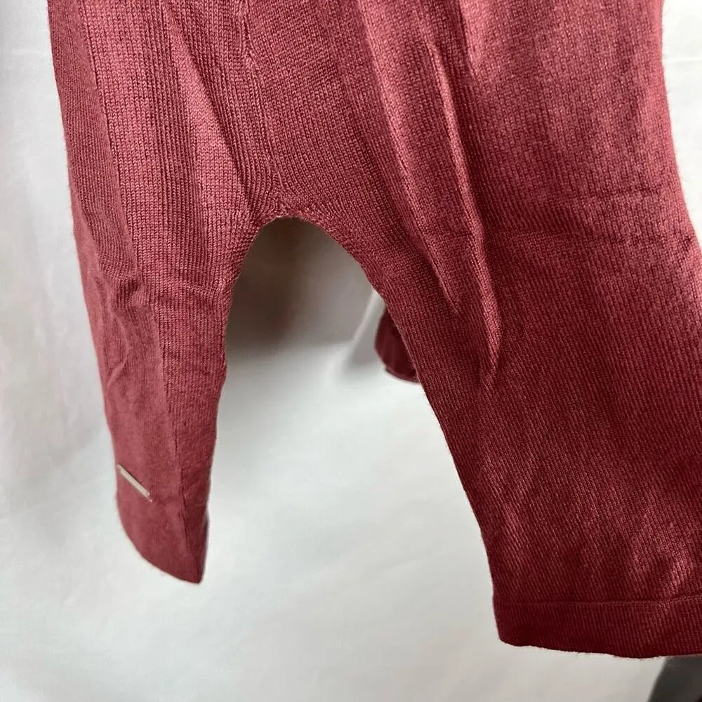 NWT Carreli Long Open Front Cardigan Medium Brown - Image 6