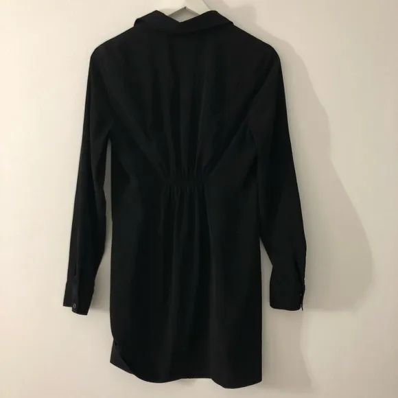 3/$15 Gap maternity long‎ sleeves  Black Button Up - Image 4