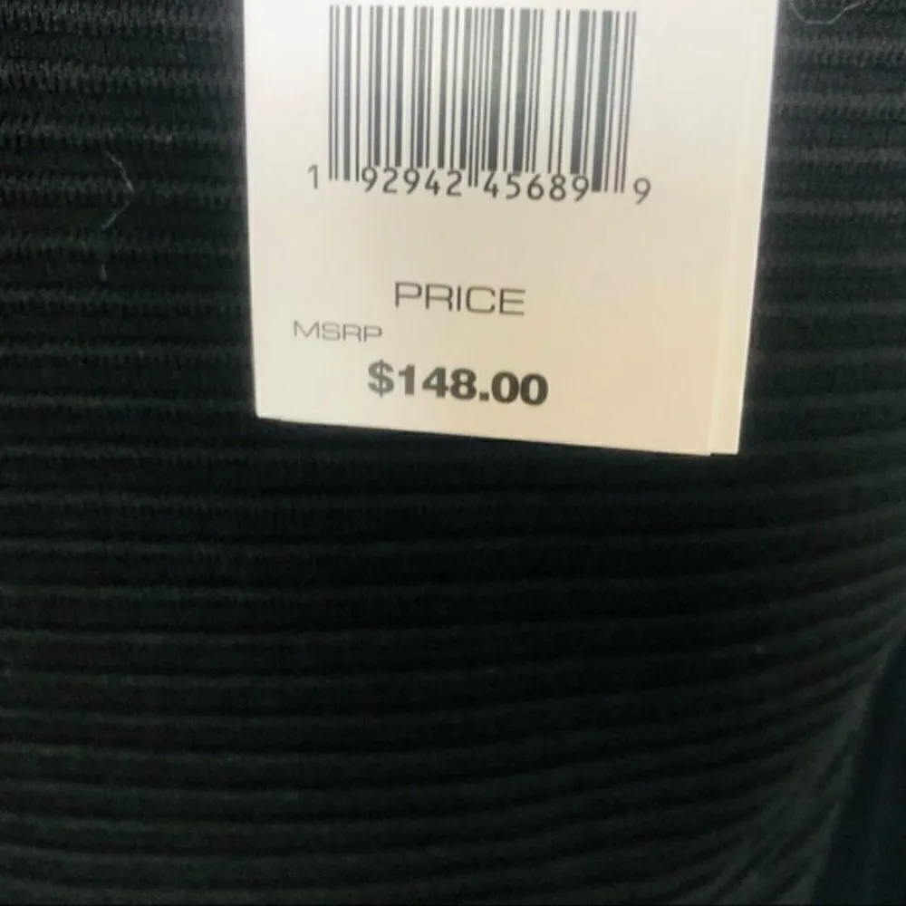 French Connection Odelia Off Shoulder‎ Crop Top, Black, Size Medium, NWT - Image 10