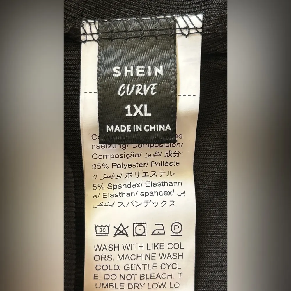 SheIn  | Women’s Alternative Plus Sized Goth Buckle Detail Skirt | 1XL - Image 2