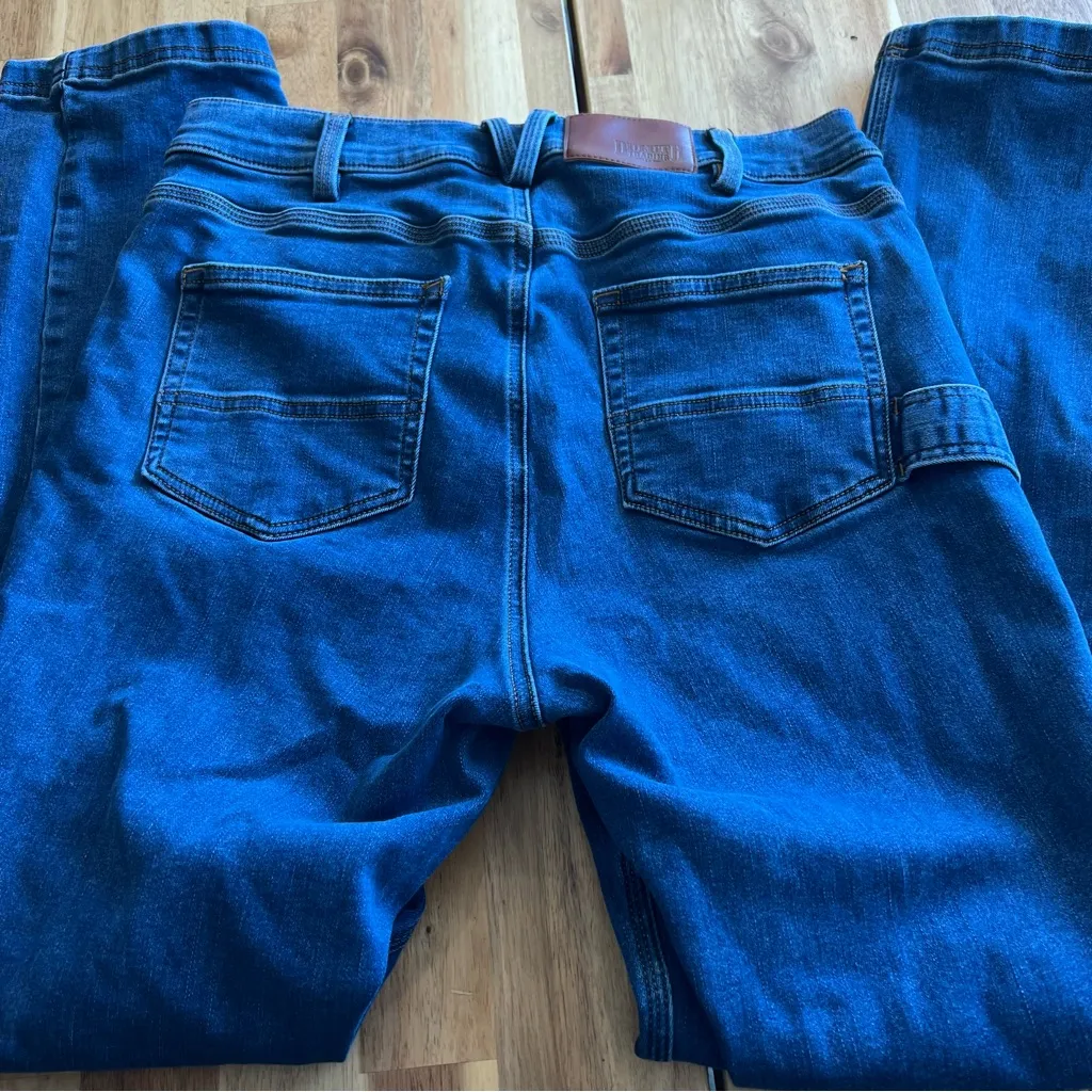 Duluth Trading Co. Jeans Women’s Size 12 x 31 Blue Denim - Image 6