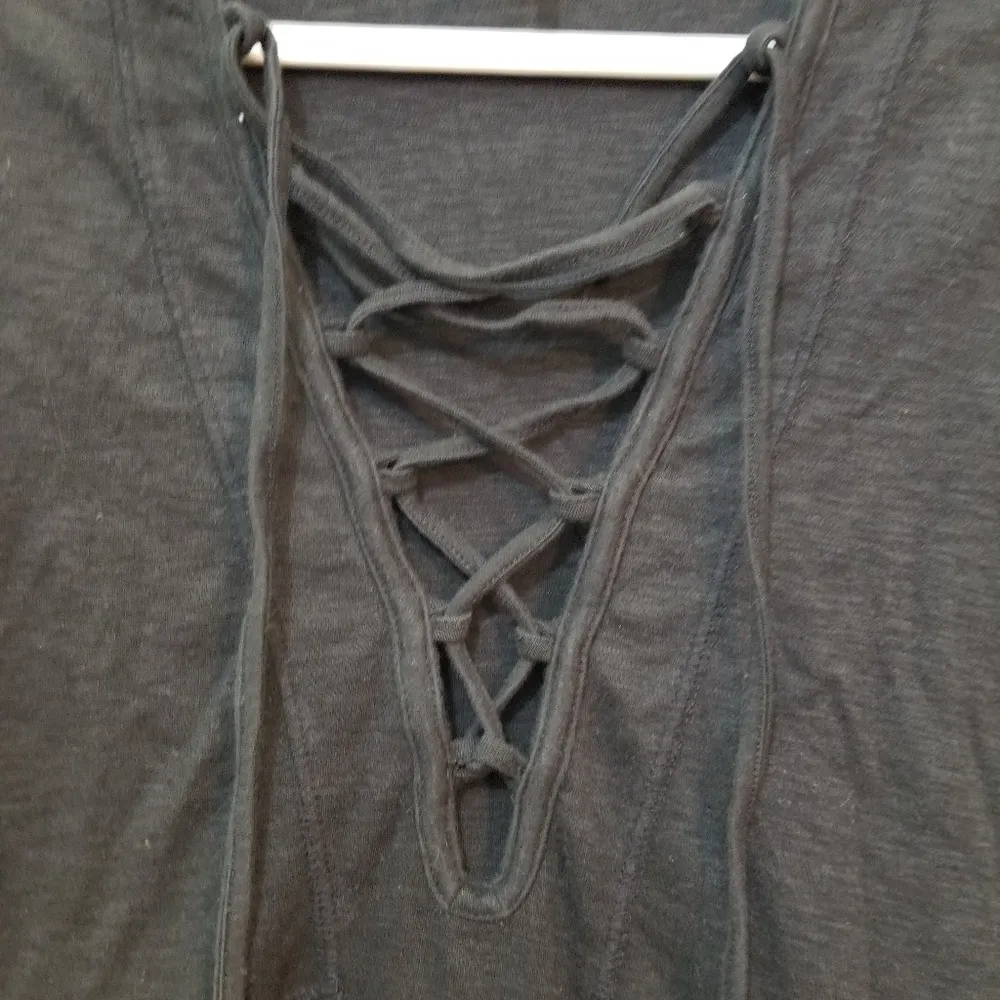 Free people black long sleeve shirt SZ XS - Image 4