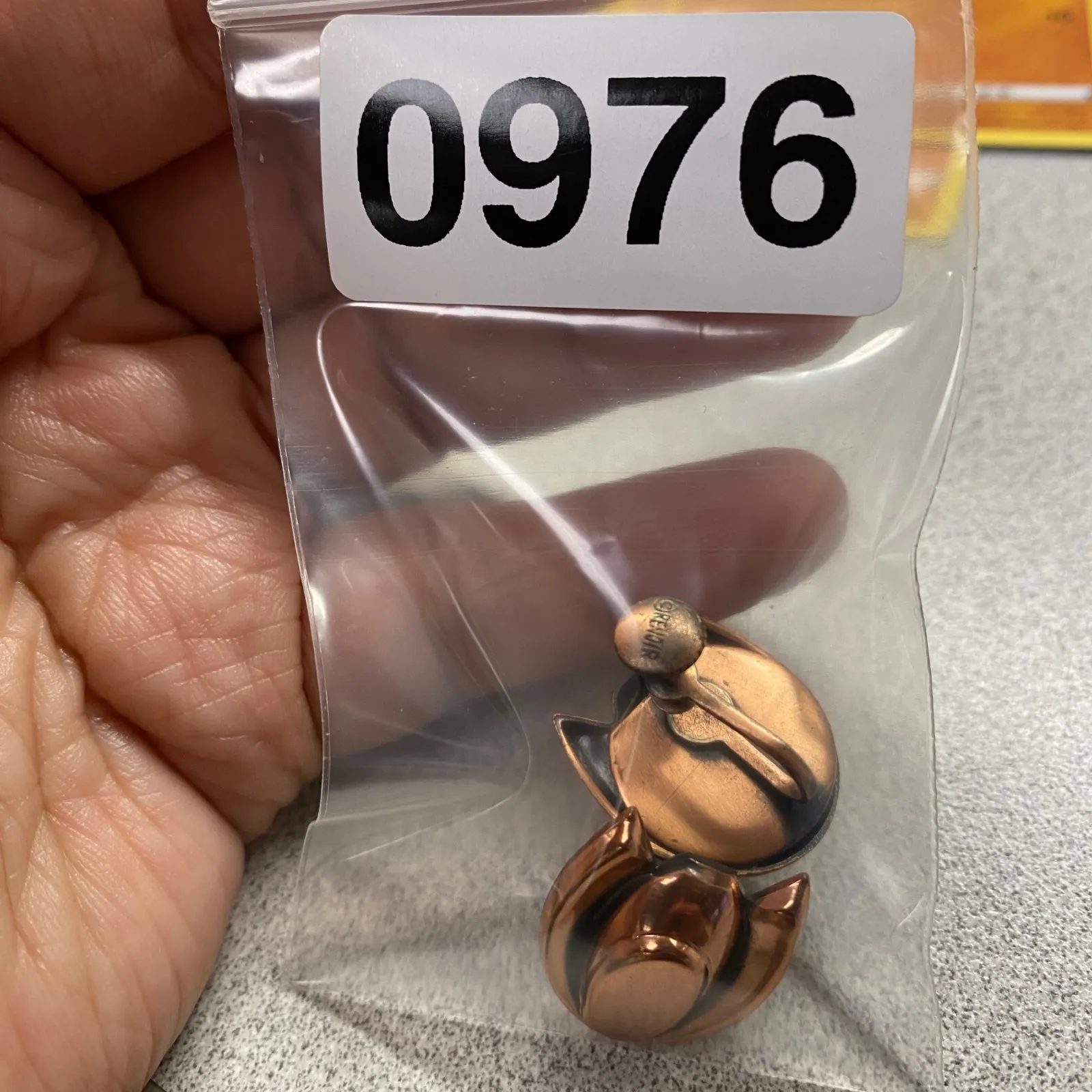 Vintage Mid Century Modernist Renoir Copper Tulip Flower Screw Back Earrings Brown - Image 10