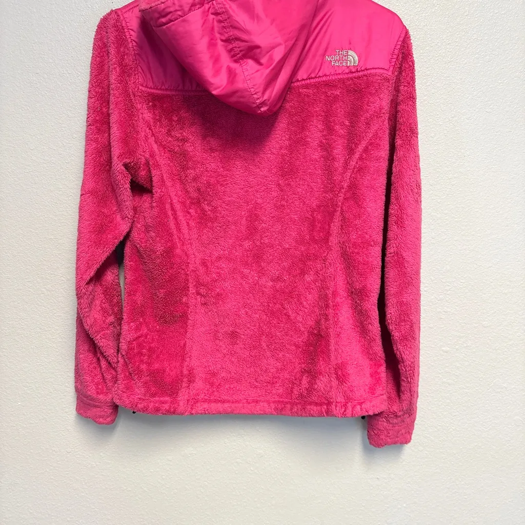 The North Face Bright Pink Fleece Jacket - Image 2