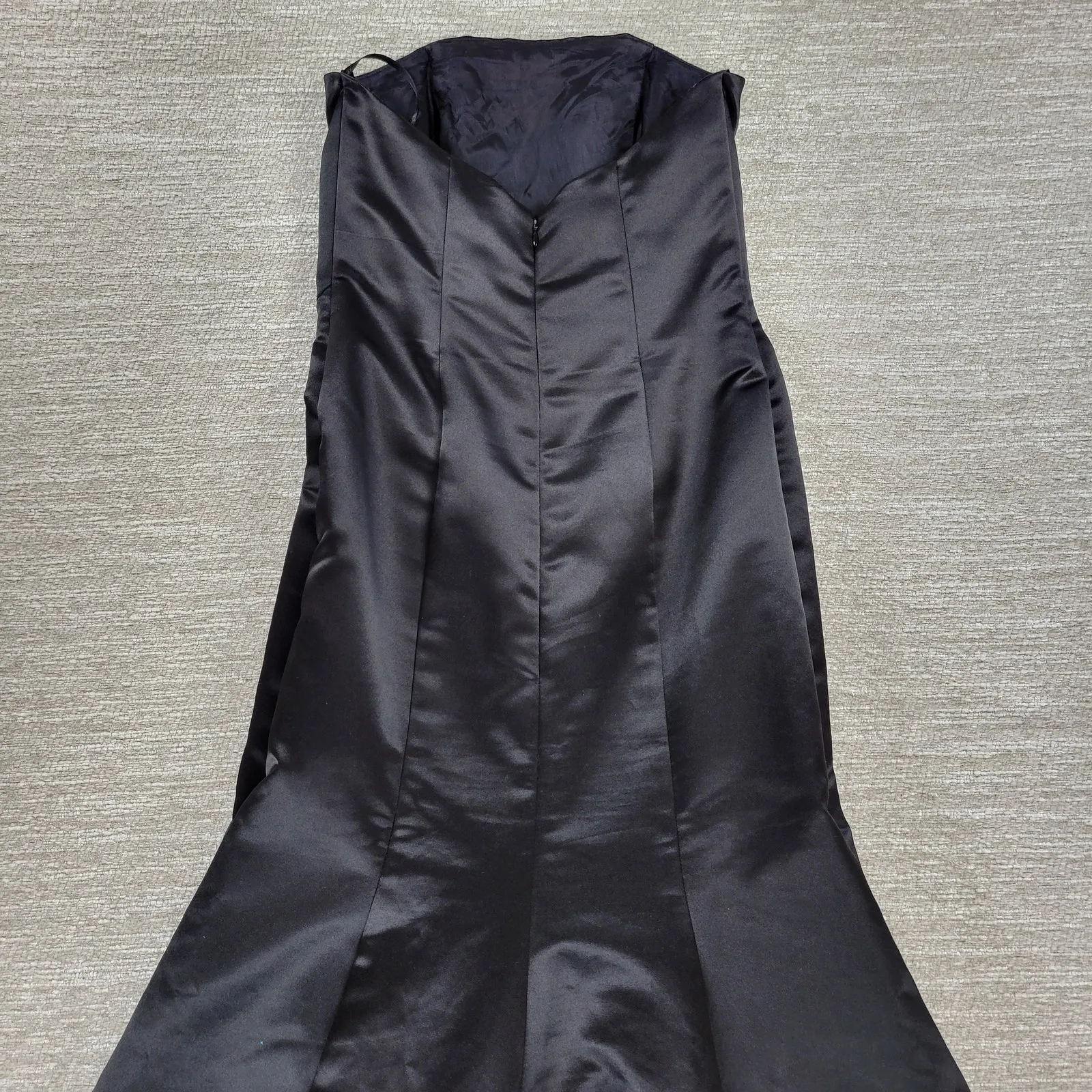 VTG Gunne Sax Jessica McClintock Gown 5/6 Black‎ Pink Satin Fairy Formal Dress Black - Image 15