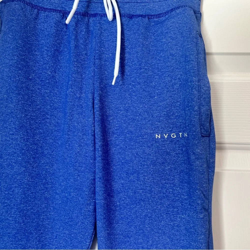 NVGTN Sapphire Blue High Waisted Joggers Size Small Women’s - Image 7