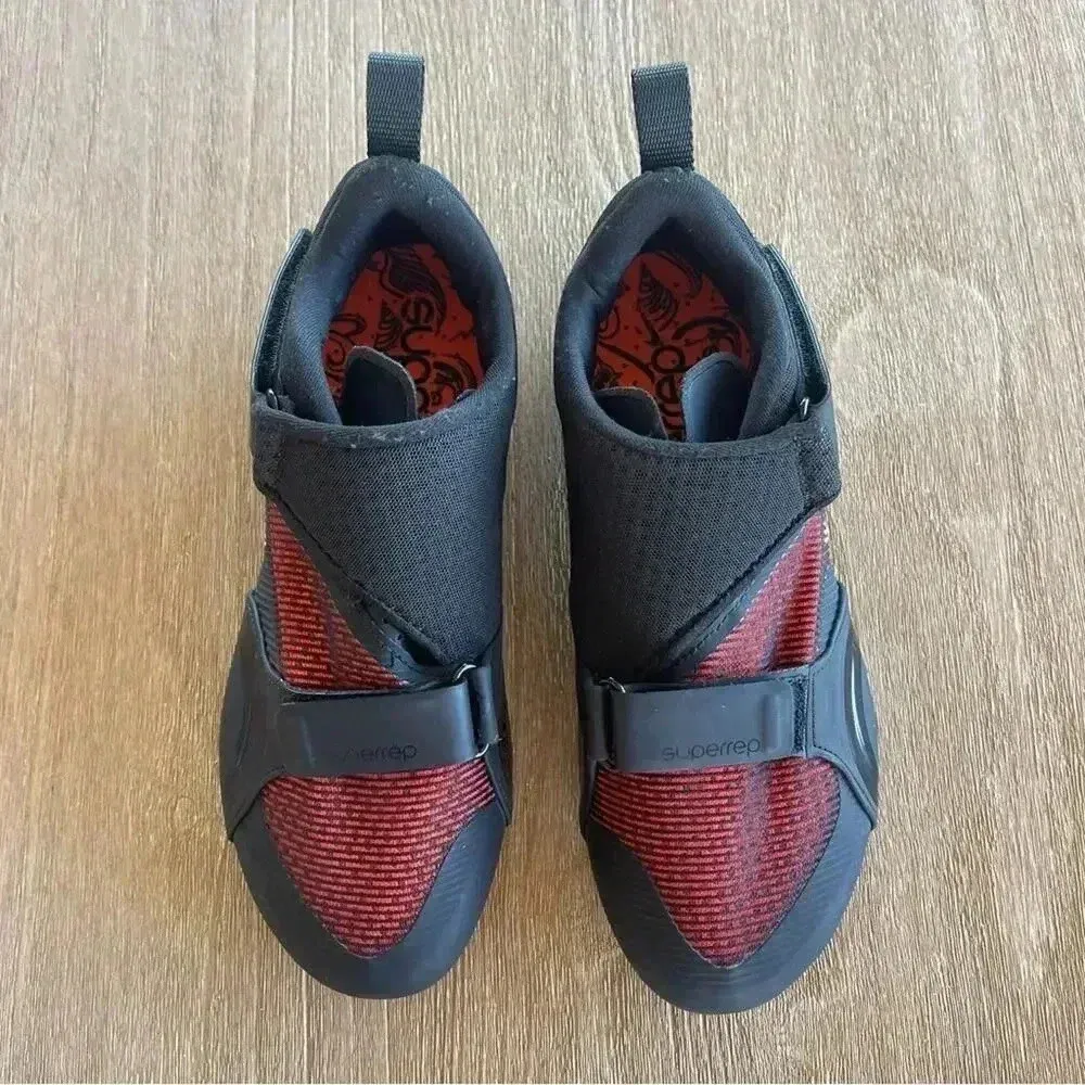 Nike SuperRep Women’s Cycle Shoes Sneakers Black Hyper Crimson 7.5 EUC - Image 5