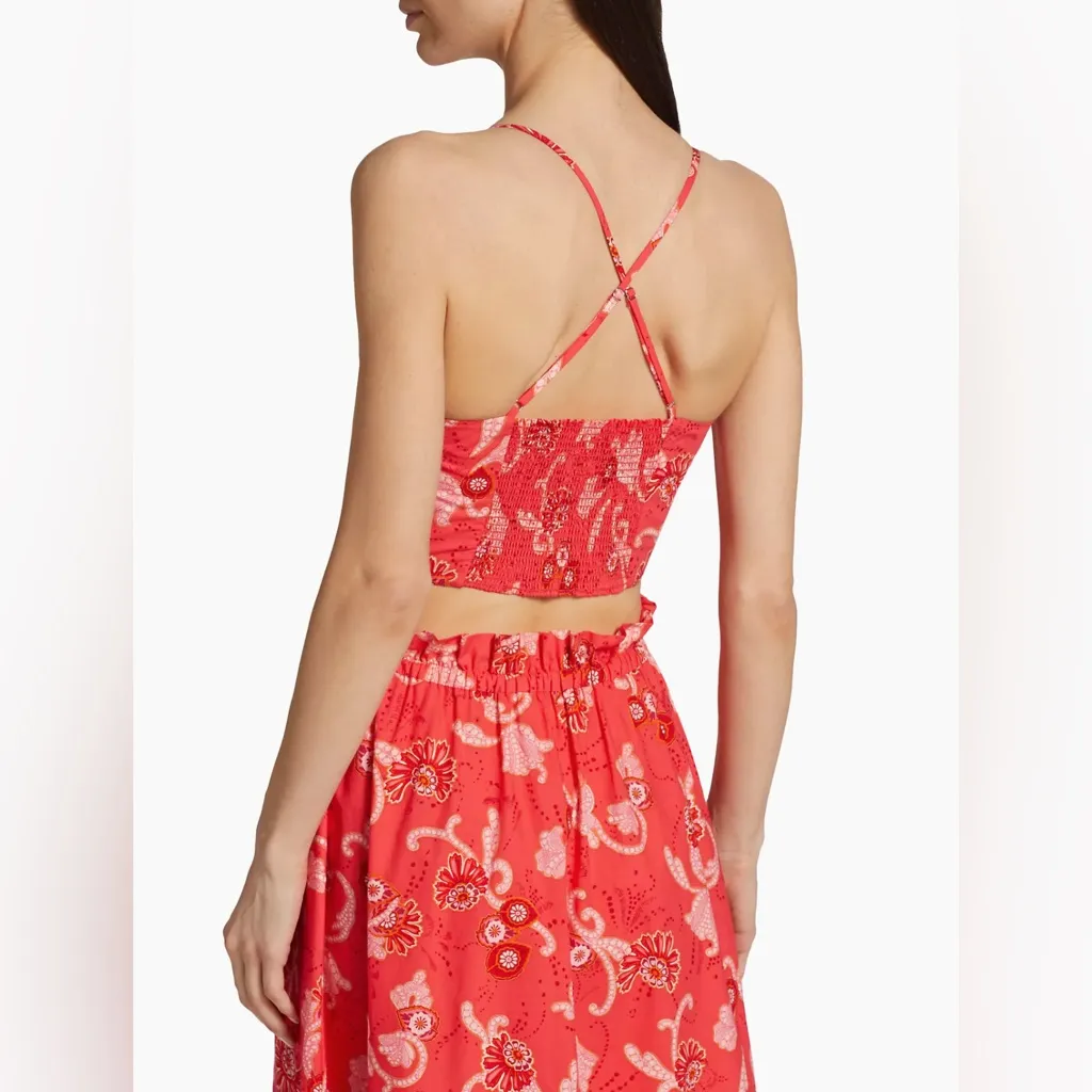 A.L.C.
Arit Paisley Crop Top - Image 6