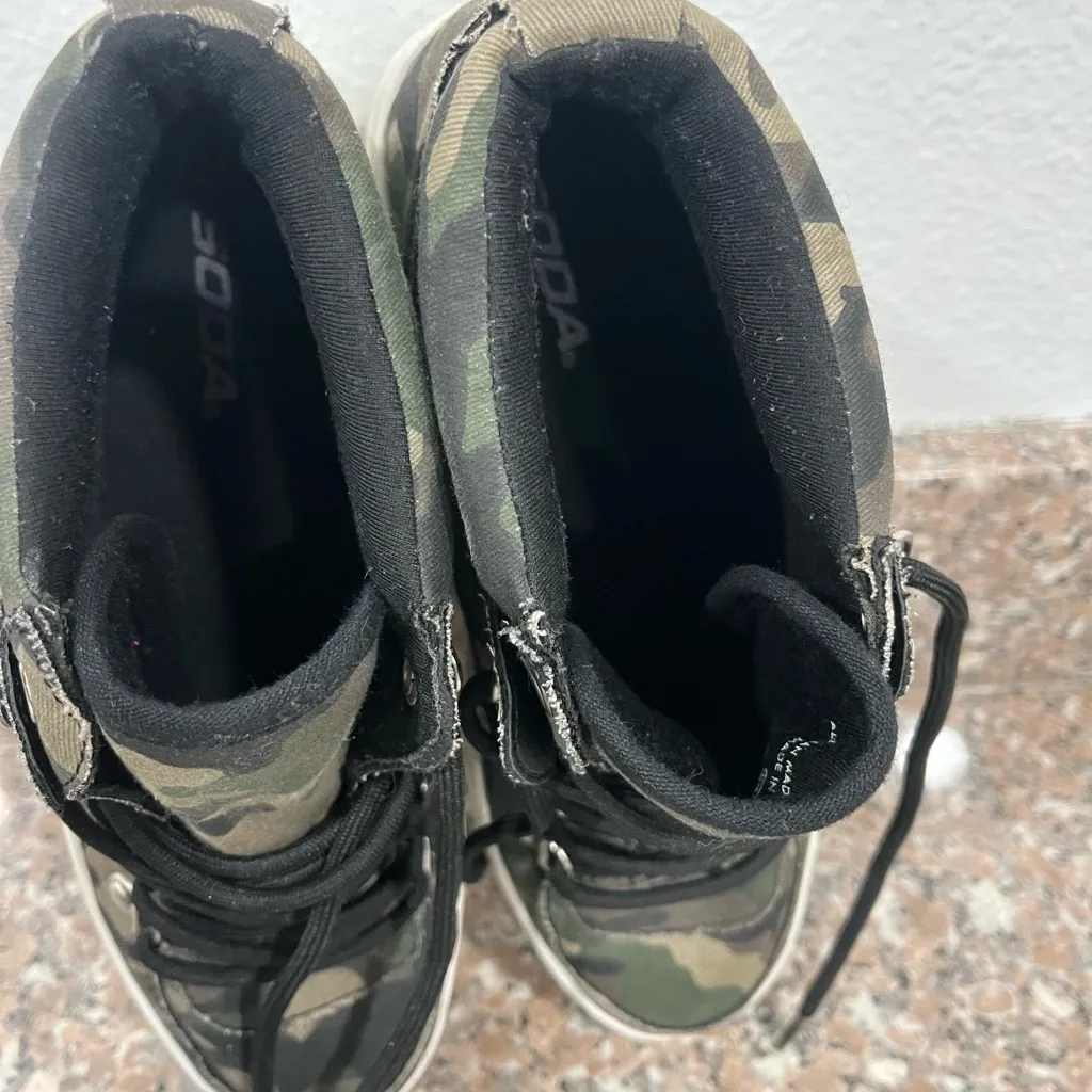 Soda Camouflage High-Top Sneakers - Image 2