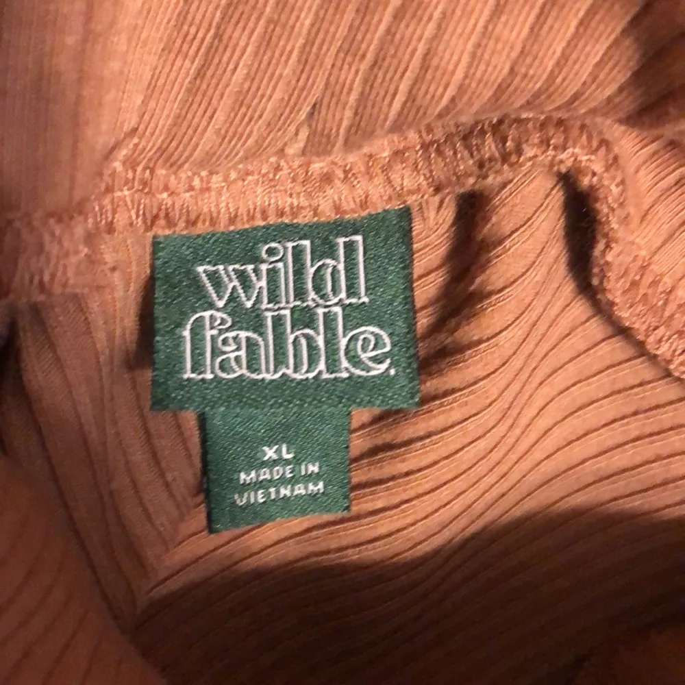 Wild Fable Sweater Dress Turtleneck Brown Color Women’s Size XL Long Sleeve - Image 3