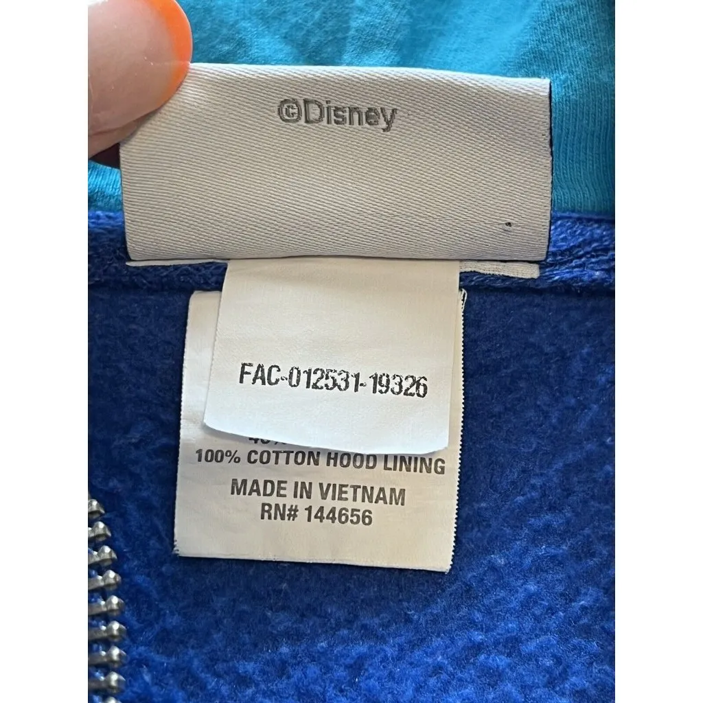 Walt‎ Disney World Parks 2020 Zip Sweatshirt Adult Size Small Travel Vacation - Image 11