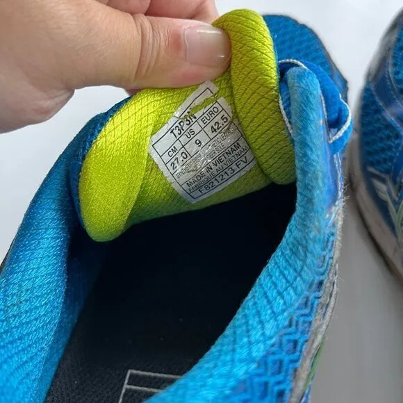 ASICS GT-2000 Gel WOMEN‎ SHOES BLUE Green ATHLETIC SIZE 9 - Image 5