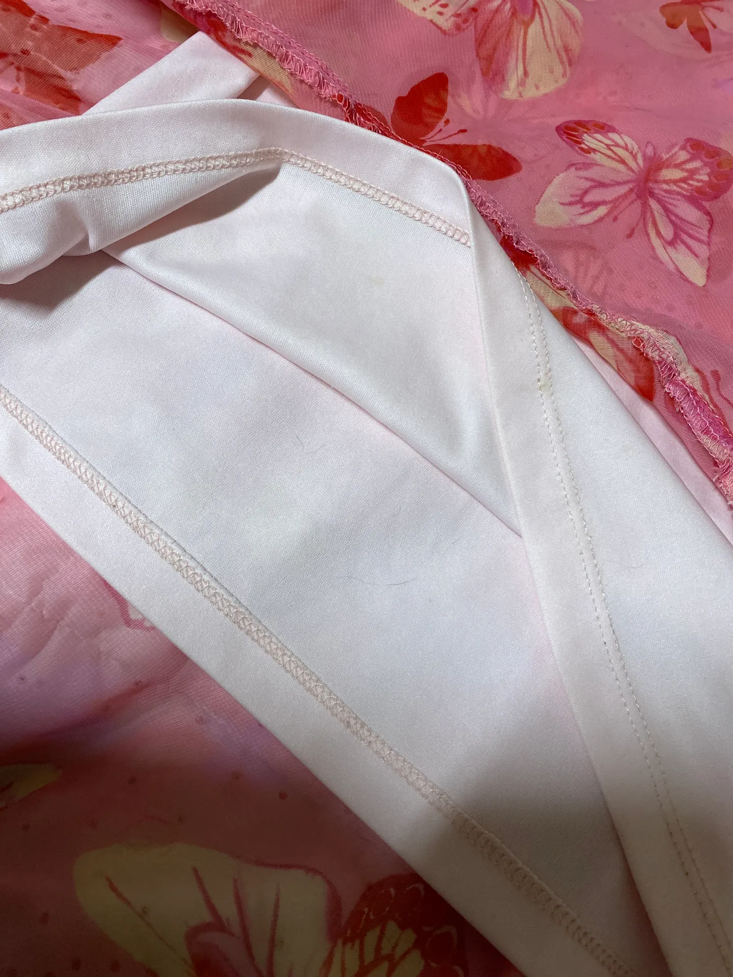 Pink Sparkly Butterfly Dress - Image 4