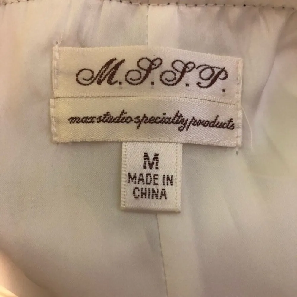 Max Studio NWOT Women's Accordion Pleats Crepe Windowpane Square Neck Dress M - Image 9