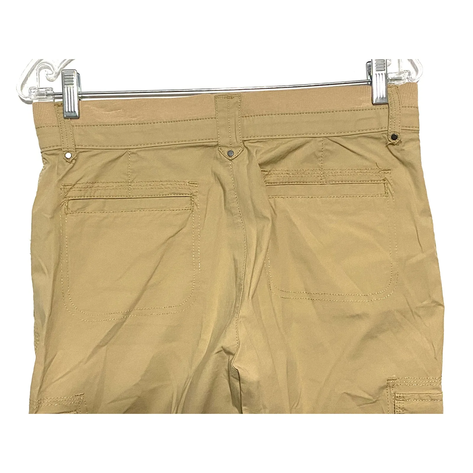 Lee Relaxed Fit Cargo Capri Roll Pants Womens 8M Gorcpore Outdoors Travel NWT - Image 4