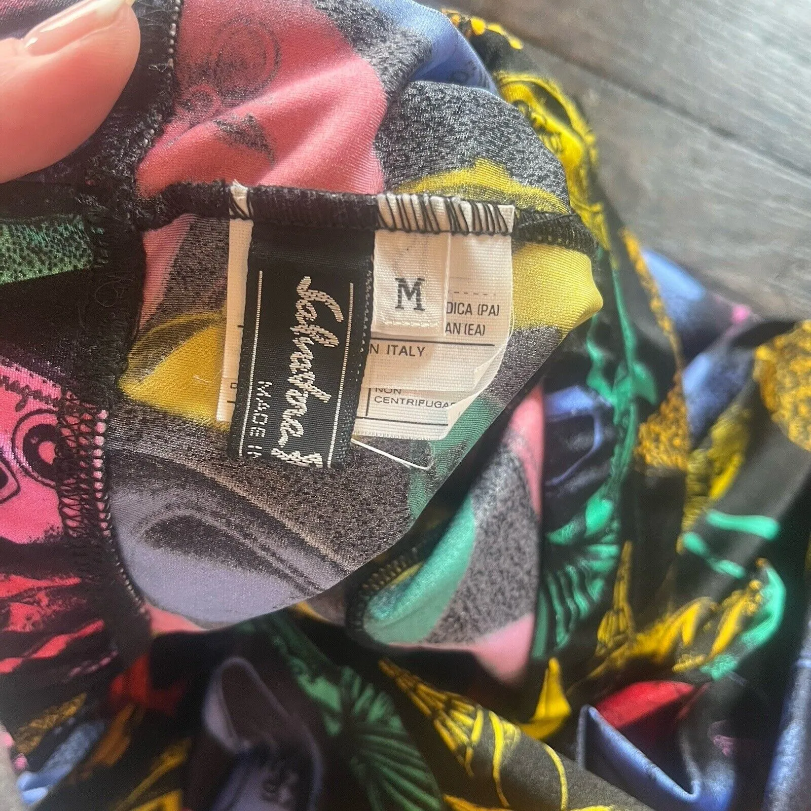 Salvatore Ferragamo Footed Pants Vintage 1990s Linda E Kendall J Hollywood Stars - Image 9