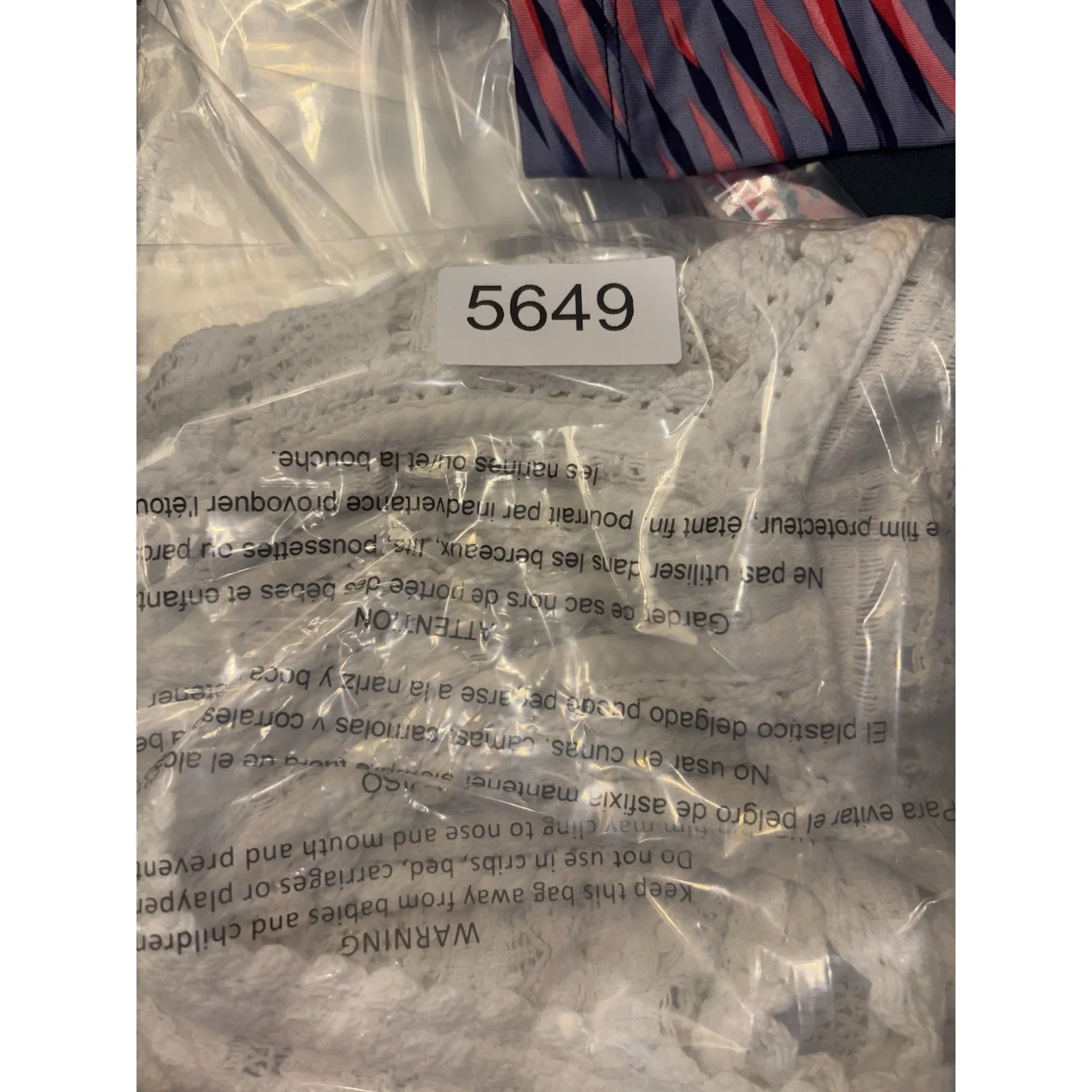 Aerie White Crochet Crop Top Large‎ Cotton - Image 7