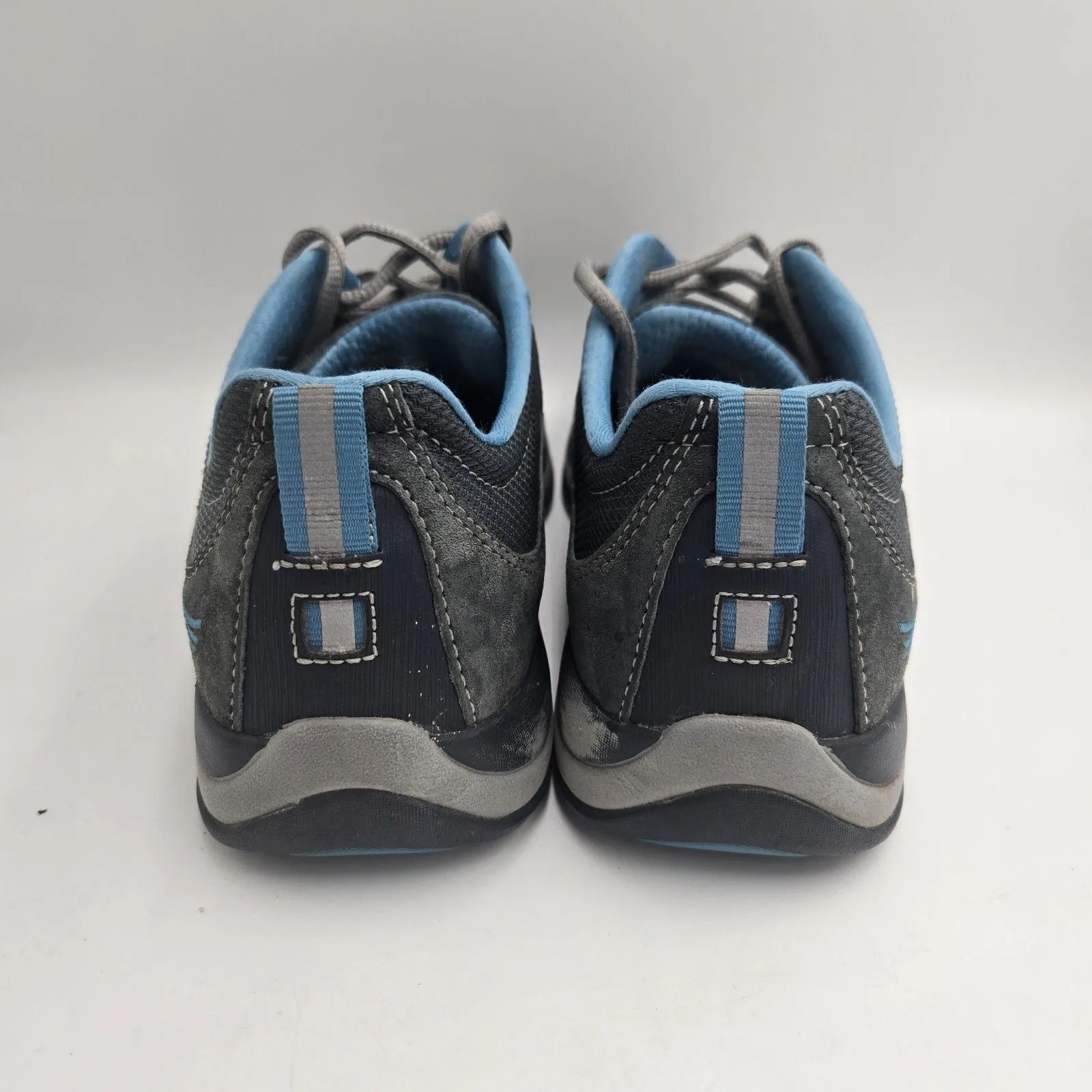 Dansko Gray Blue Leather Comfort Walking Shoes Women Size EU 39 US 8 Sneakers - Image 3