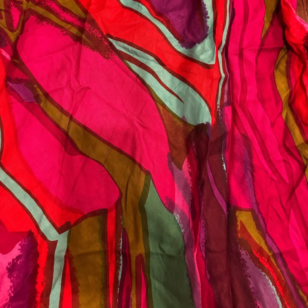 One Size Swim Coverup Pink - Image 5