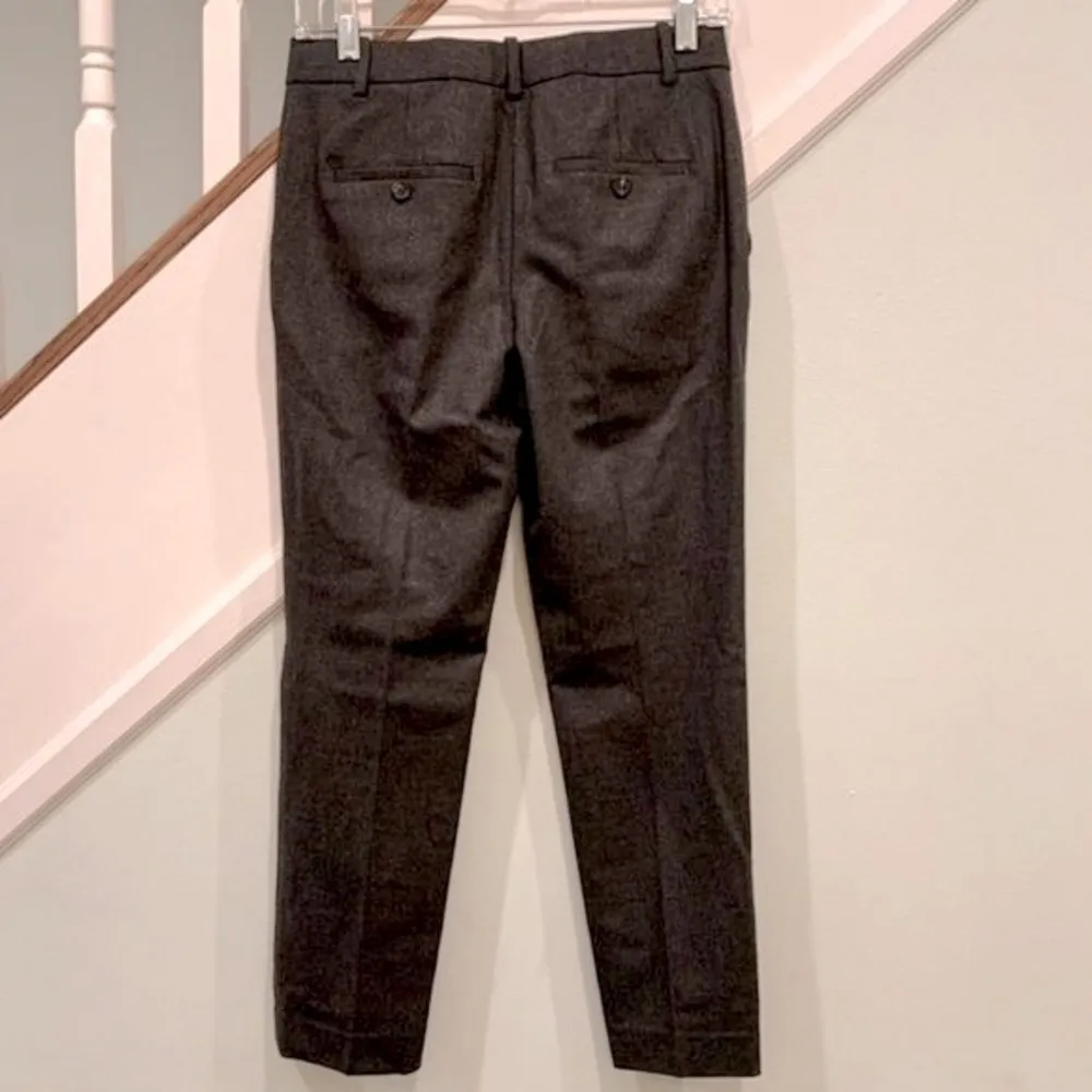 Theory Treeca 2 New Pure Flannel Pants Gray Women’s Size 0 New With Tags! - Image 7