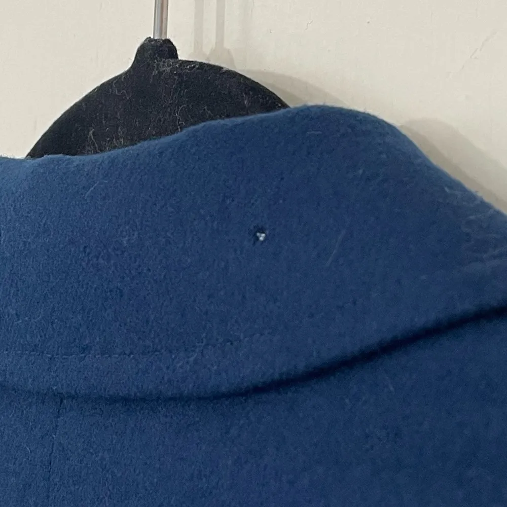 Pendleton Vintage Blue 100% Virgin Wool One Button Blazer Jacket ~ Size 14 - Image 11