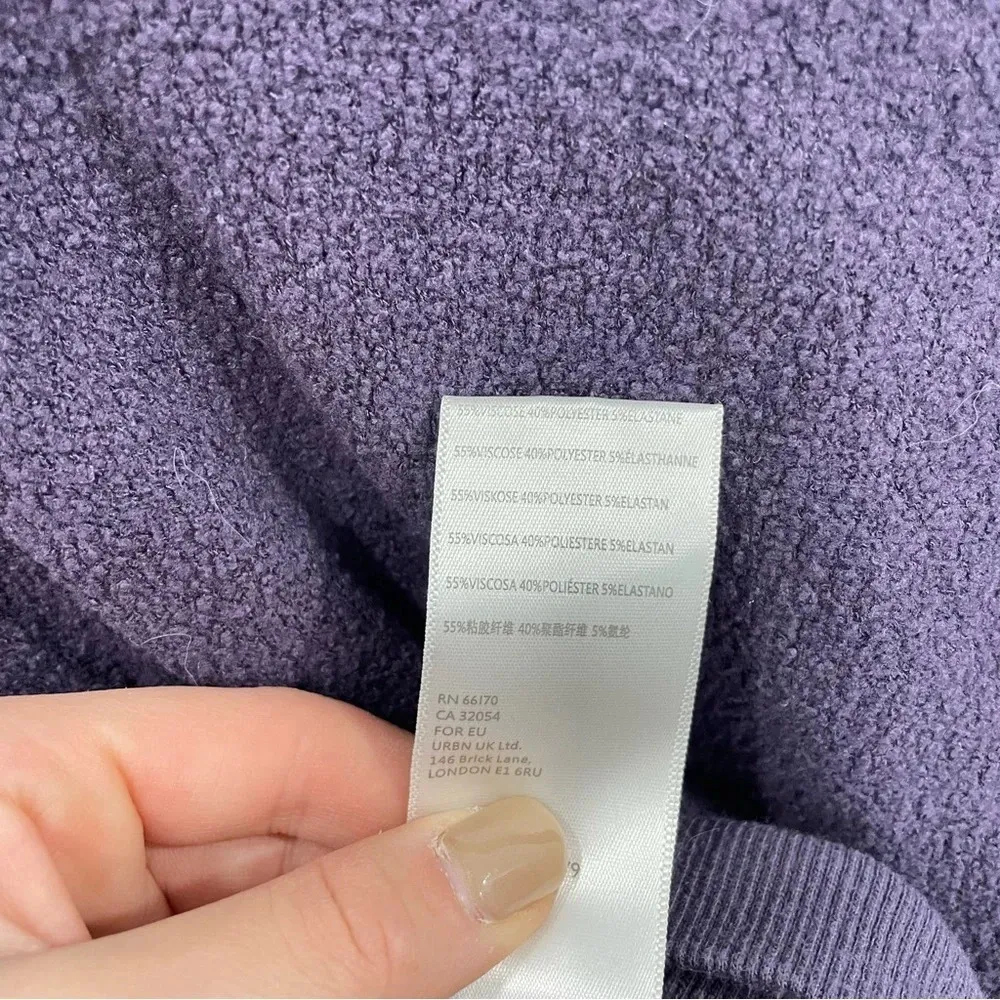 Urban Outfitters Sofia Pocket Cardigan Purple Small - Image 13