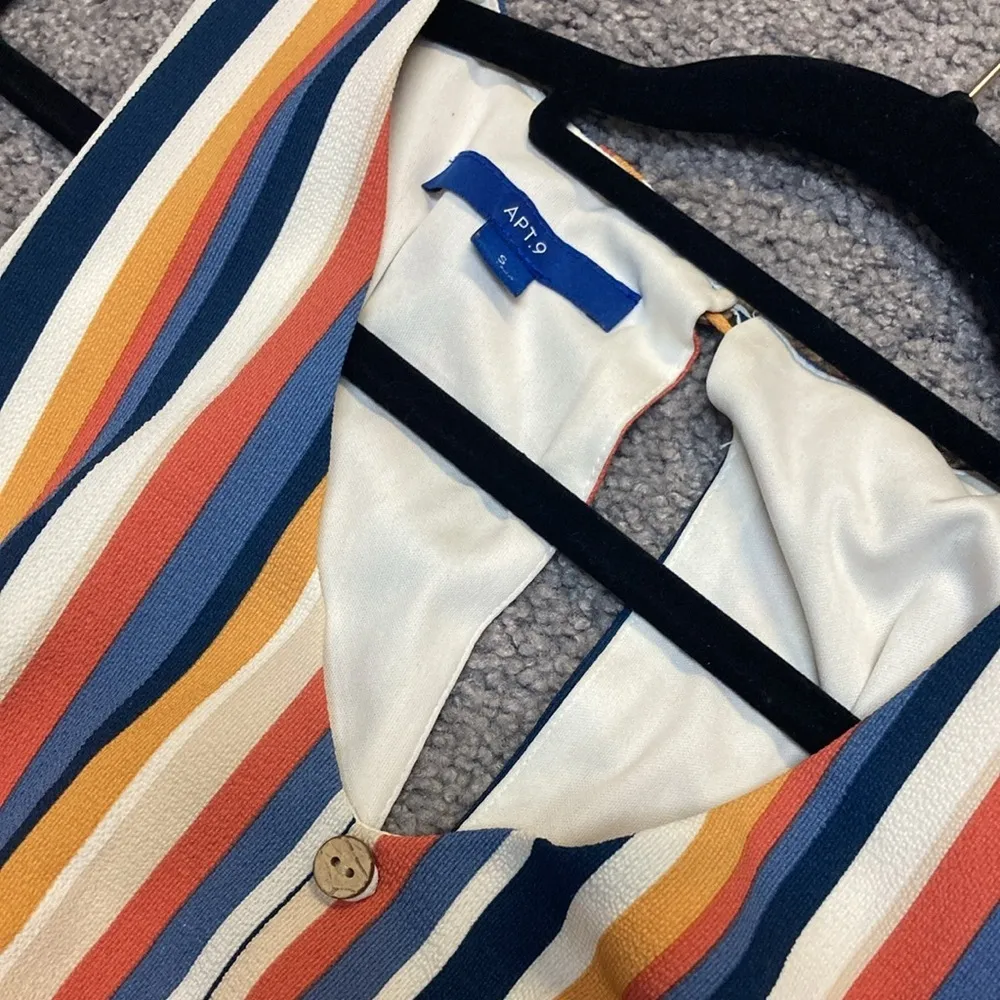 Apt 9 striped jumpsuit - Image 2