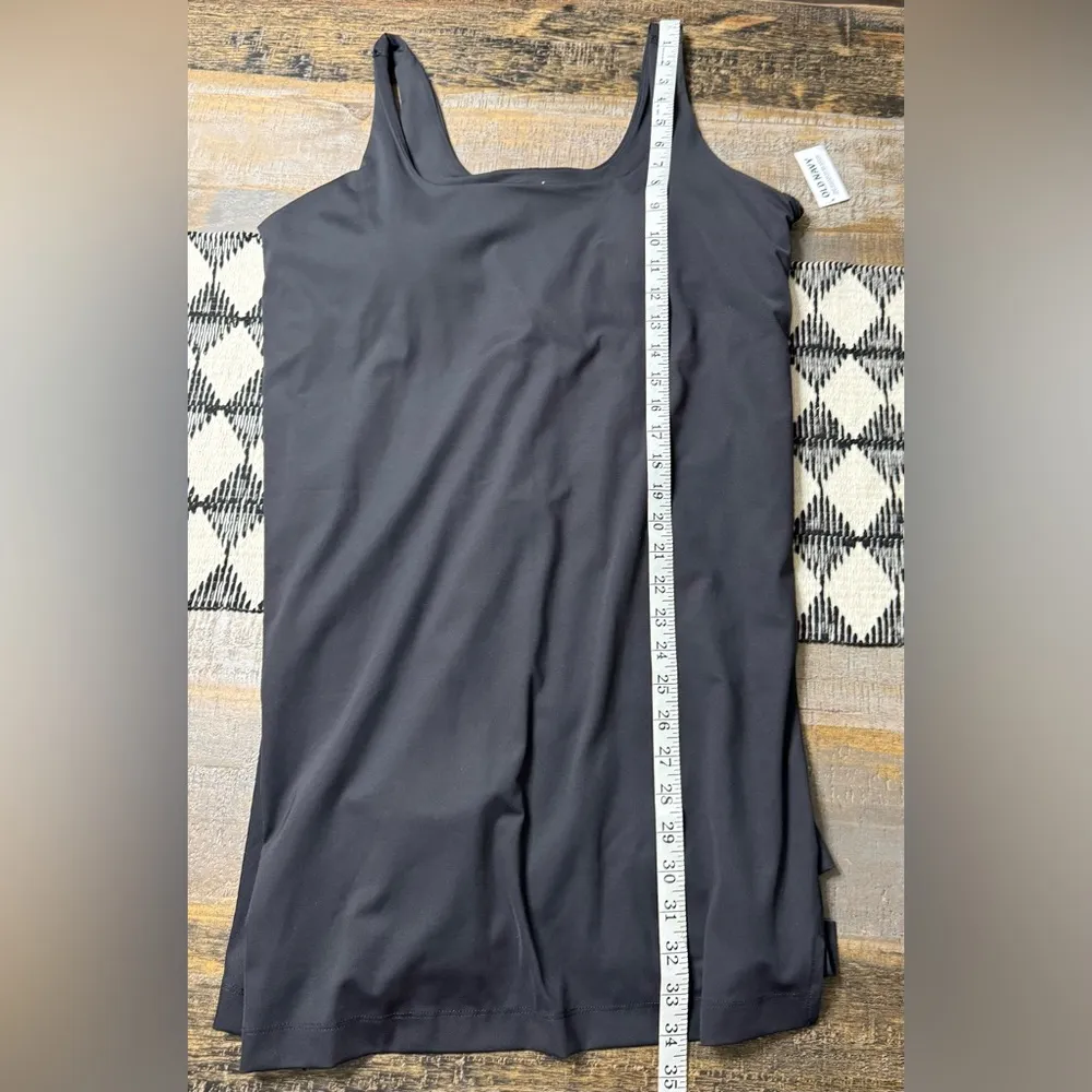 Old Navy power soft square neck Black athletic Dress - Image 7