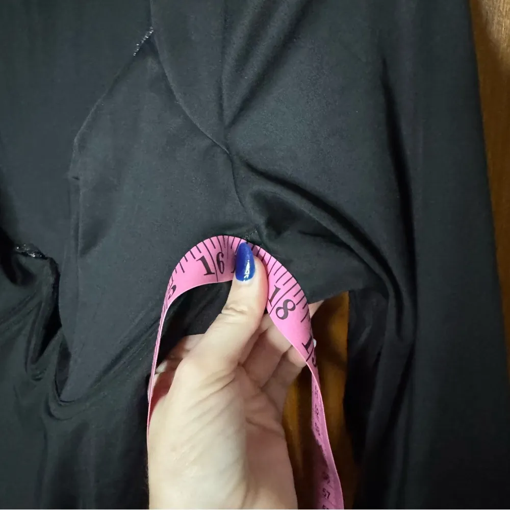 Popilush Lace Shapewear Bodysuit Long Sleeve Body suits Womens Deep V Neck Tummy Black Size XXL - Image 7