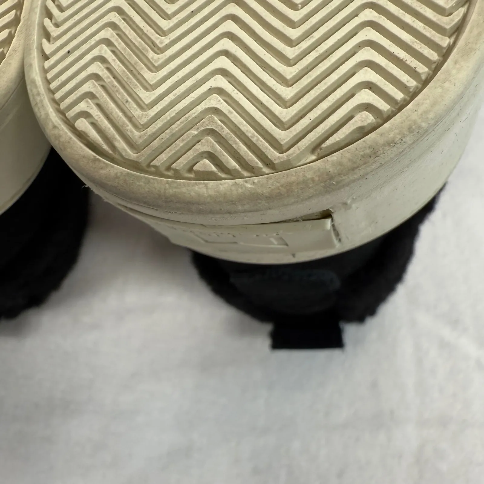 Marc‎ Fisher Suede Shearling Lined High Top Sneakers Lace Up Boots Size 7M - Image 12