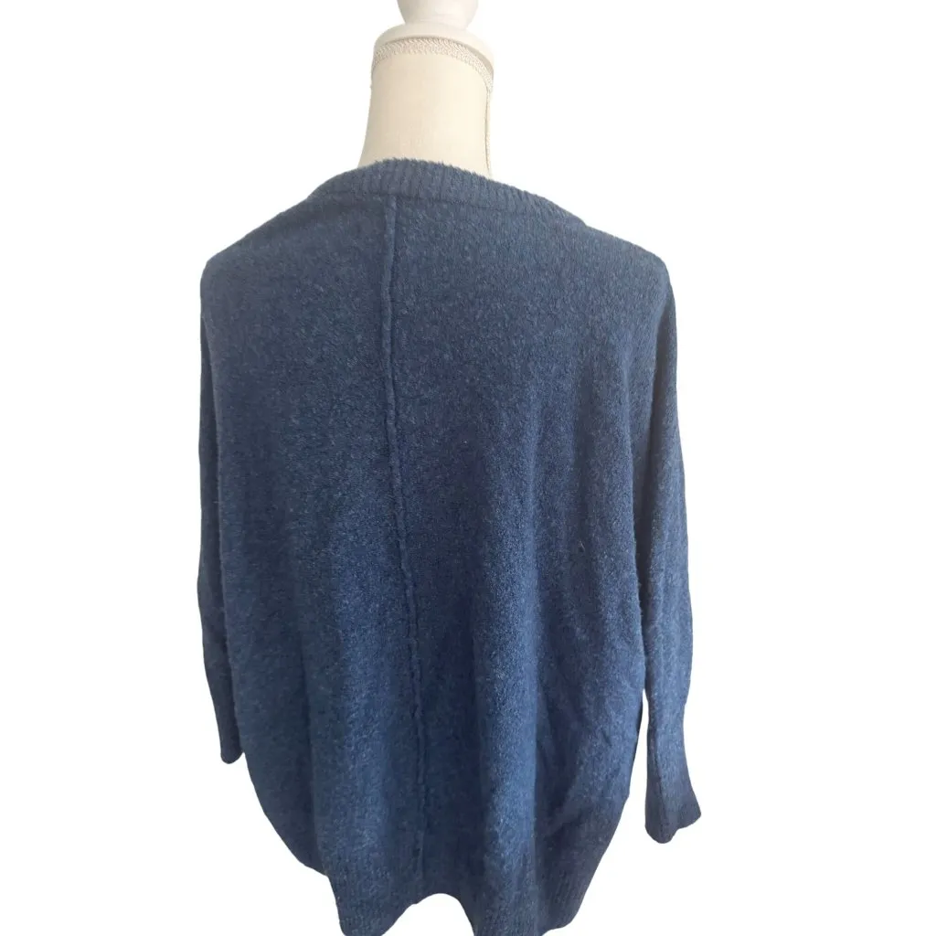 LOU & GREY for Loft Blue Ultra Soft Swing Sweater Size M/L - Image 5
