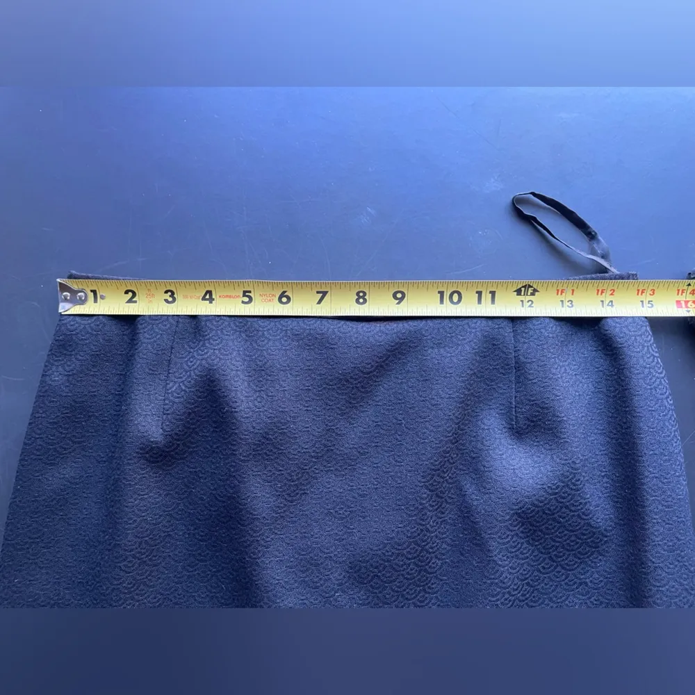 Tahari Arthur S Levine Blazer Skirt Suit Women Sz 6 Green/Black 2 Piece Set - Image 4