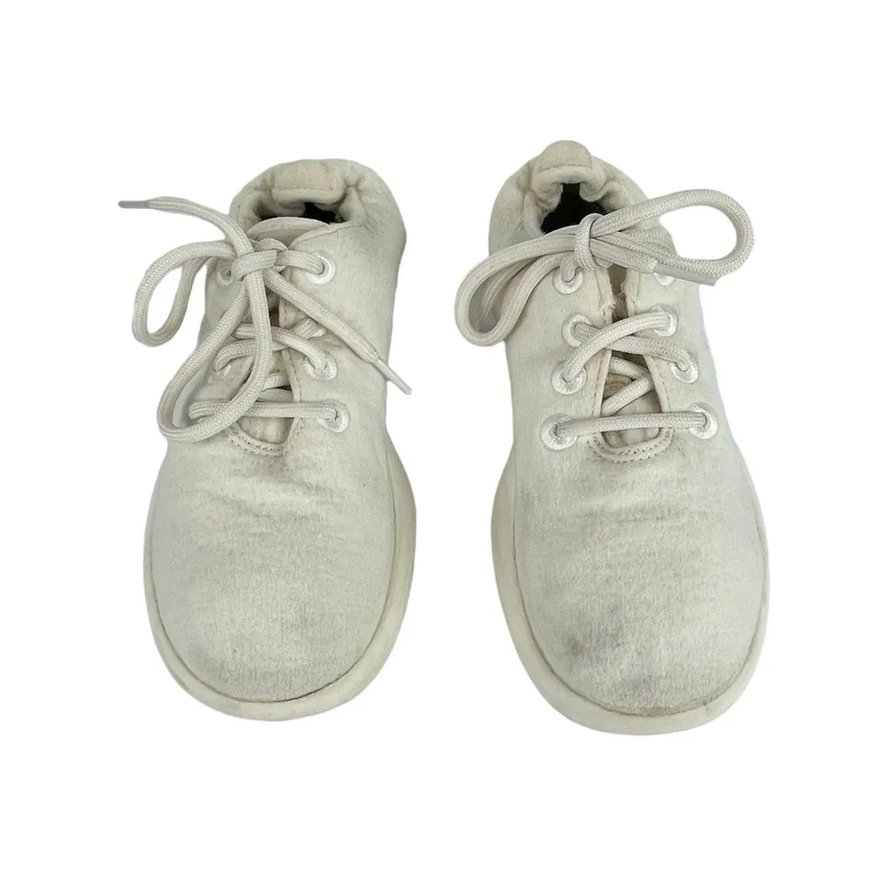 Allbirds Womens Wool Runners Sz 7 Cream Off White - Image 3