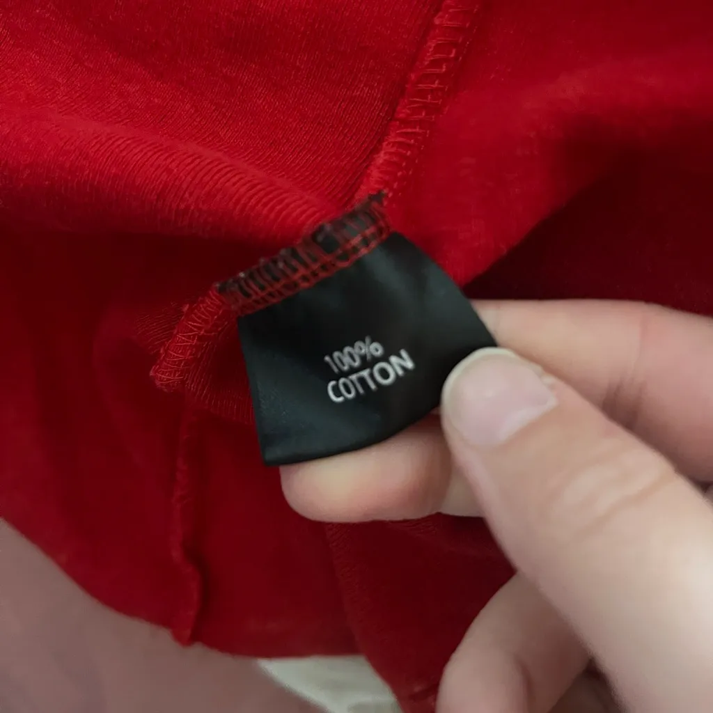 Boho Greater Good Sunshine Daydream Hoodie Jacket s/m
Fair trade Red - Image 12