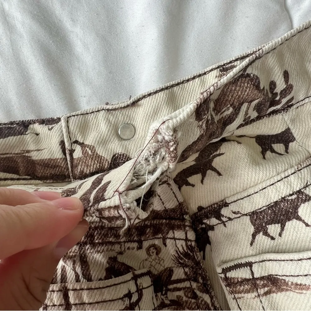 Sonora High Rise Straight Jeans in Desert Sand 23 - Image 10