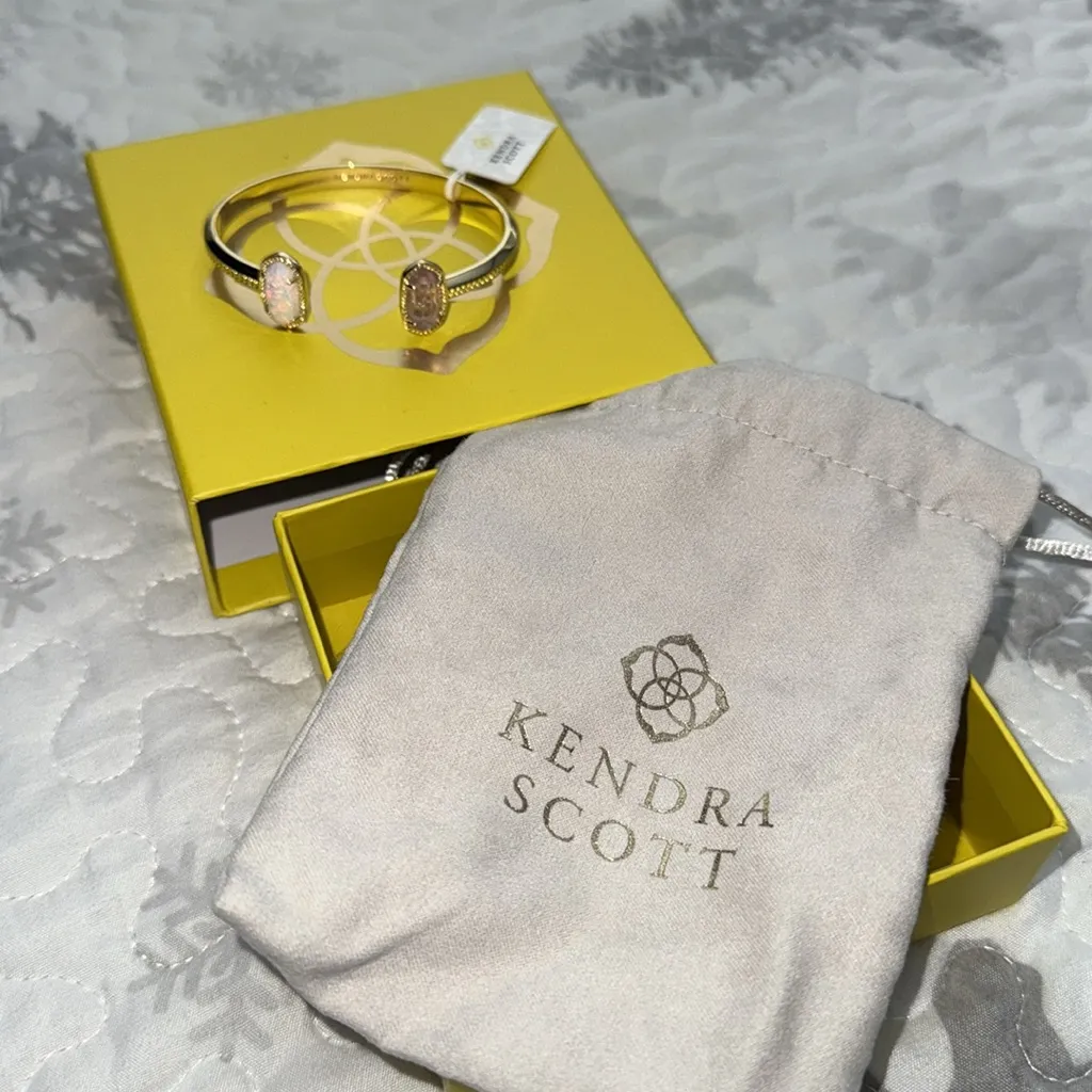 Kendra Scott Gold Elton Cuff Bracelet - Image 2