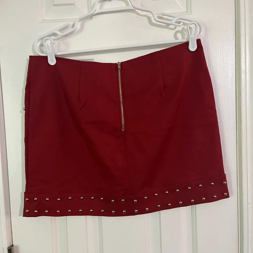 Gianni Bini Skirts Gianni Bini Reyes Studded Mini Skirt size xl - Image 4