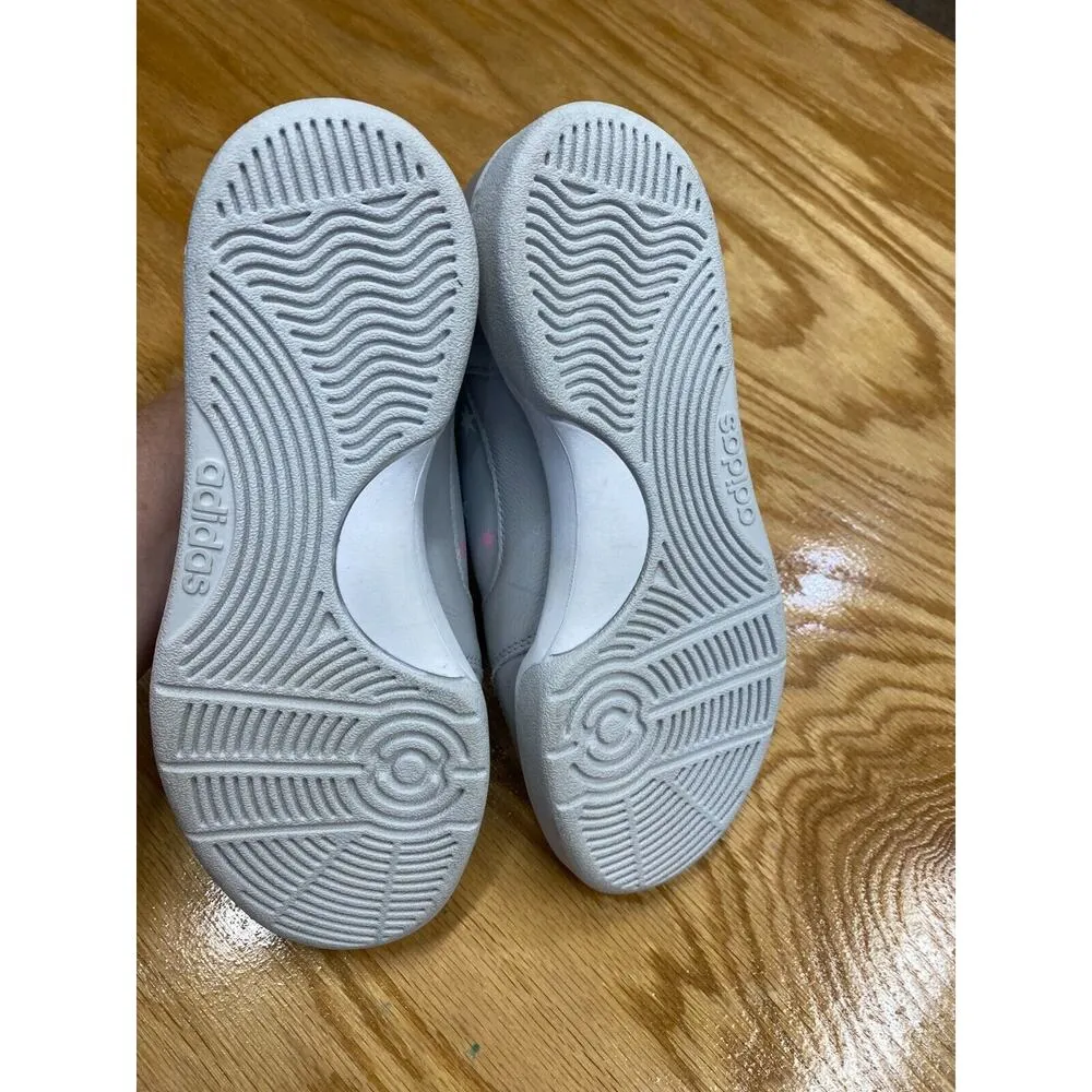 Adidas Slamcourt W 122997057 Women Grey Pink Lace Up Running Sneaker Shoes 5 S16 - Image 6