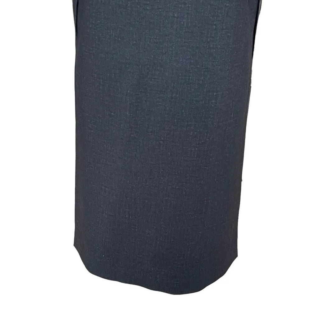 Cabi Women’s Drafting Charcoal Grey Vest Size S Step Hem Side Slits Lagenlook - Image 11