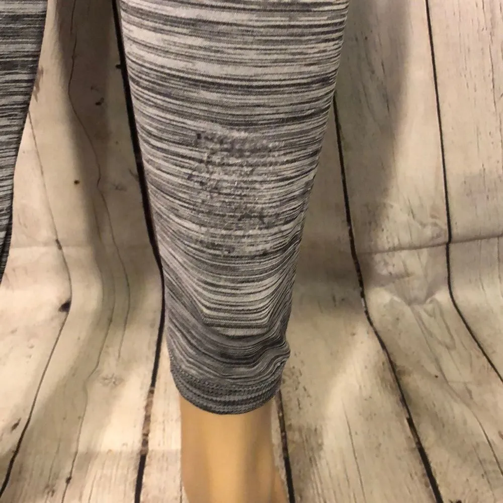 One Step Up  Brushstroke Striped Leggings S/M - Image 7