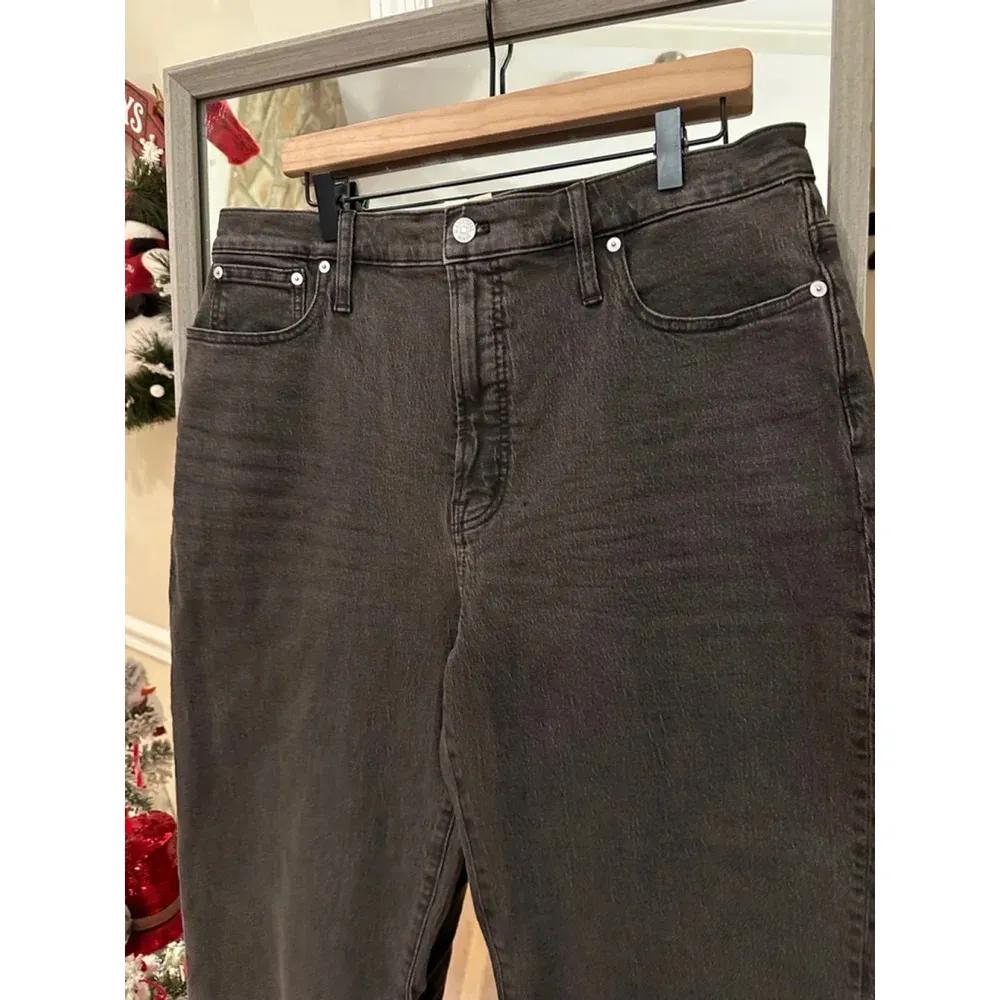 Madewell Women's  Jeans, 32, Dark Gray The Perfect Vintage Straight Jean in Cosne - Image 3