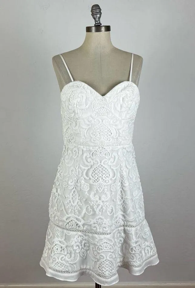 Bardot Lilya Dress in Ivory - Image 2