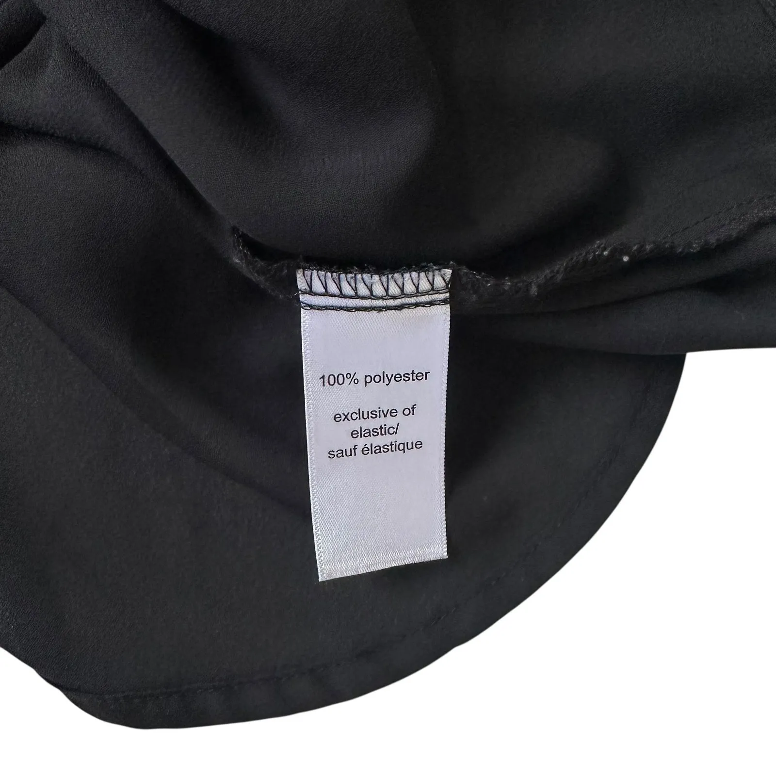 Maurices Black V-Neck Top Women's Blouse Size Medium | 50-49 - Image 3