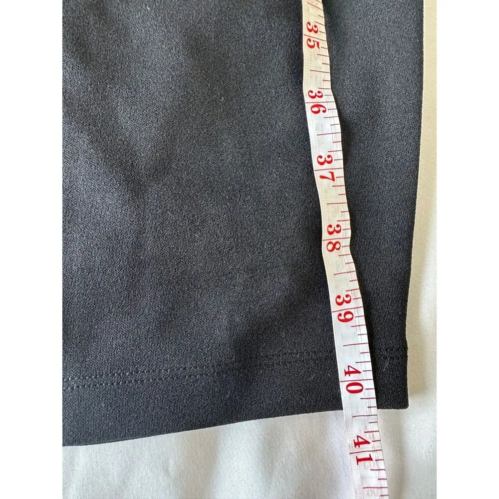 Nookie Manhattan Glam Evening Bodycon Midi Dress LBD Black NWT XS - Image 9