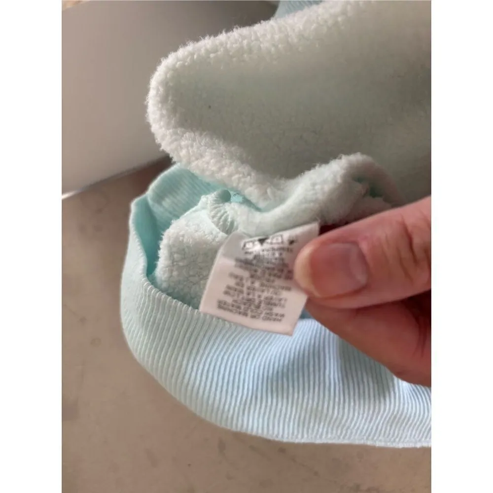 Wildfox Monday Cry Eat Sleep Graphic  Sweatshirt Womens Size XS Green - Image 4