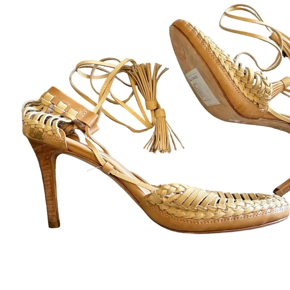 Ulla Johnson Milana Leather Heel - Image 5