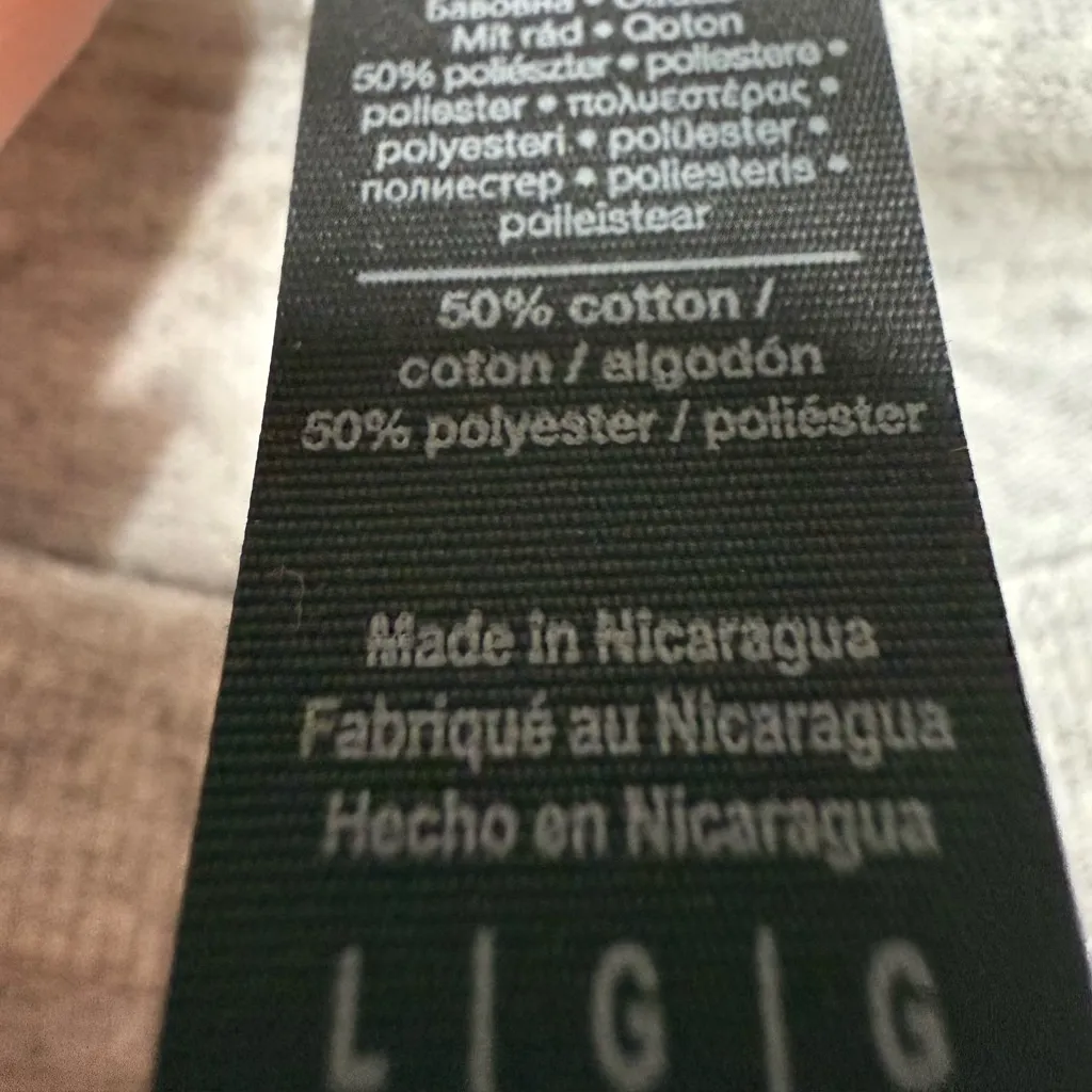 Gildan Gray Tee with Pink and Black cow print Smiley - Image 5