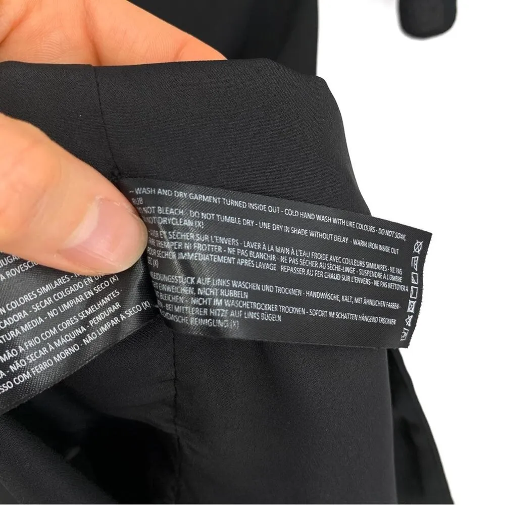 KEEPSAKE In Motion Cold Shoulder Midi Dress Black M - Image 8