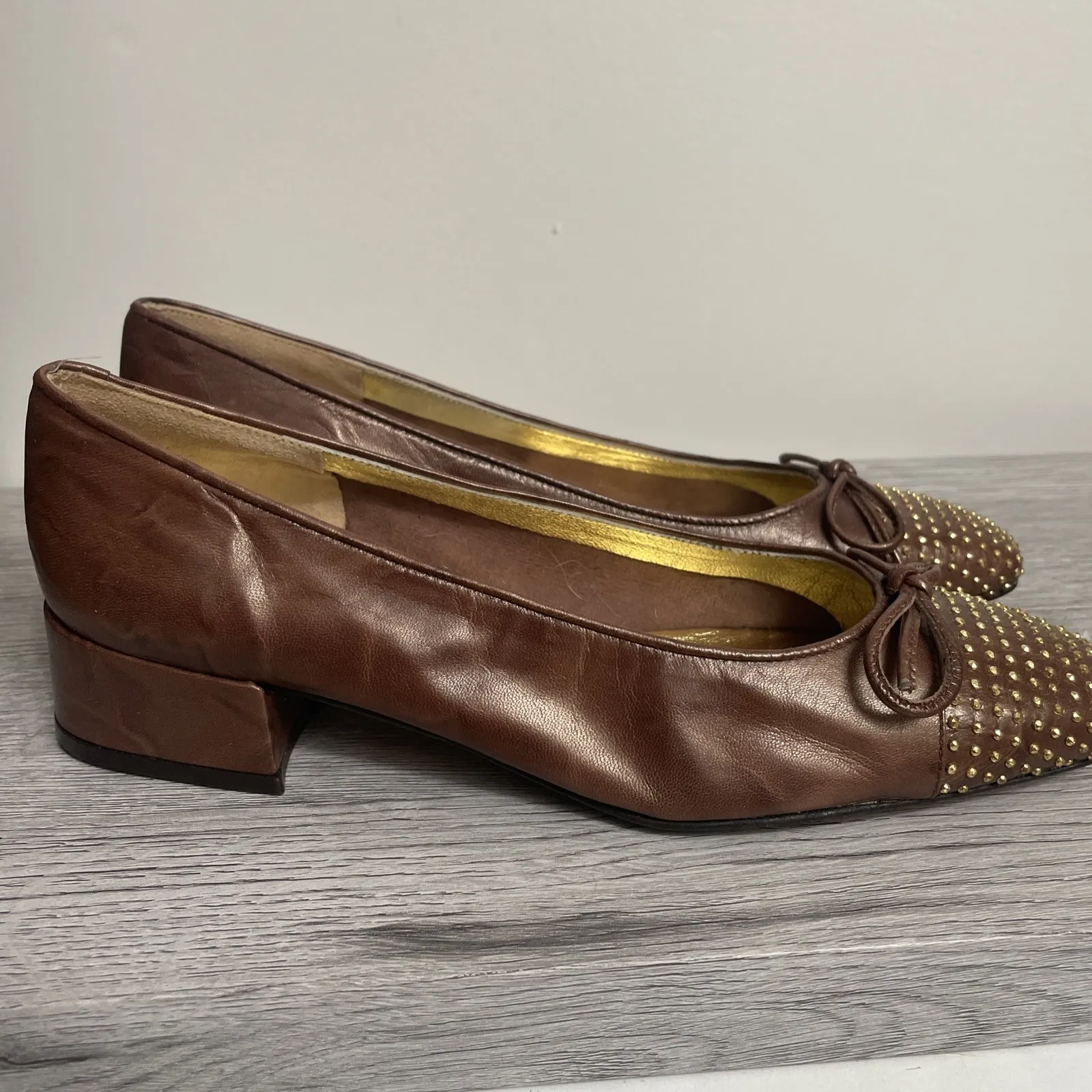 Timothy Hitsman Indulge made in Spain Leather 5 1/2 M Women's‎ NEW Brown Size 5.5 - Image 2