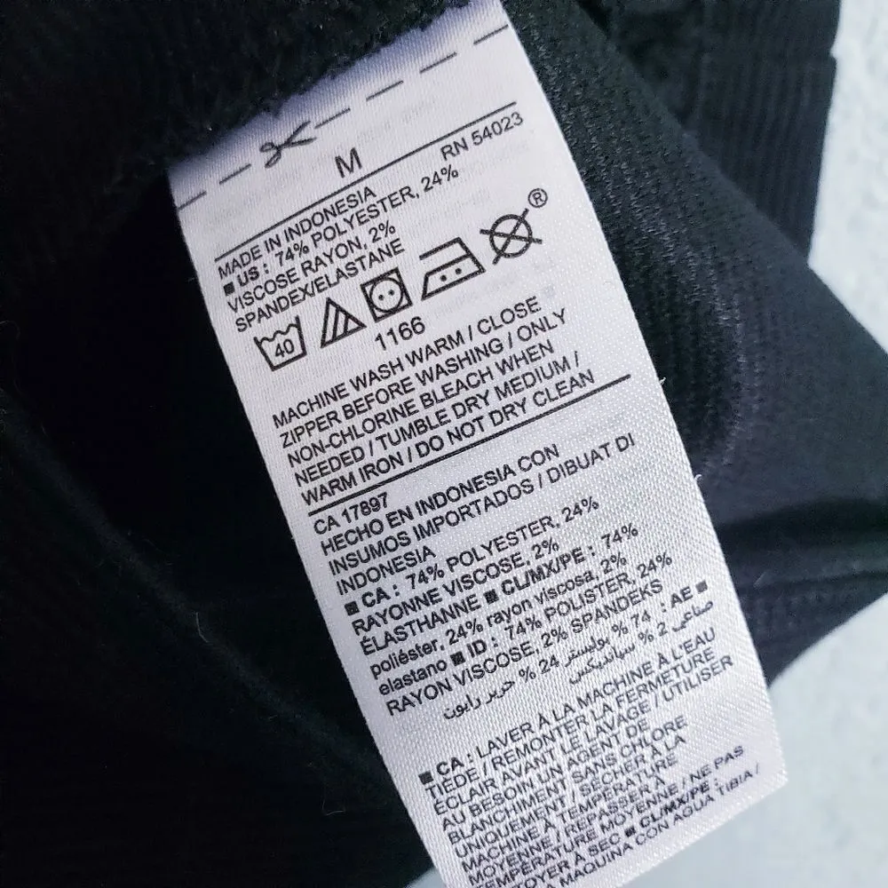 Old Navy Black Sleeveless V-neck Ribbed Wide Leg Jumpsuit - Image 6